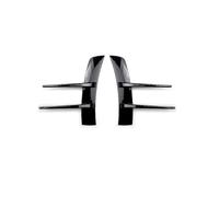 Car Spoiler Canards Kit for Mitsubishi Outlander 3 2015-, Front Bumper Lip Splitter, Anti-Collision Strip Bumper Decoration Sticker Exterior Accessories