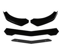 Car Spoiler Canards Kit For Panamera 2012-2022 Car Front Bumper Lip Chin Spoiler Splitter Diffuser Body Kits Trim Air Dam Protector 6 Colors(Black)
