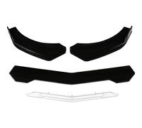 Car Spoiler Canards Kit For Panamera 2012-2022 Car Front Bumper Lip Chin Spoiler Splitter Diffuser Body Kits Trim Air Dam Protector 6 Colors(White)