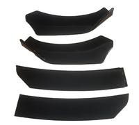 Car Spoiler Canards Kit For Peugeot 2008 2010-2024 Year 4Pcs Body Kit Accessories Front Bumper Lip Splitter Spoiler