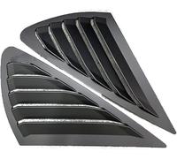 Car Spoiler Car Rear Window Blinds Side For Ford For Focus MK2 2005-2013 for Hatchback 4 Door(Matte black)