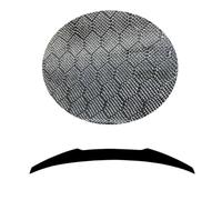 Car Spoiler Compatible for Audi A6 C7 Sedan M4 Style Real carbon fiber material Rear Spoiler Trunk wing 2012-2015（not S6）(Carbon fiber)