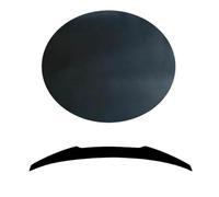 Car Spoiler Compatible for Audi A6 C7 Sedan M4 Style Real carbon fiber material Rear Spoiler Trunk wing 2012-2015（not S6）(Glossy black)