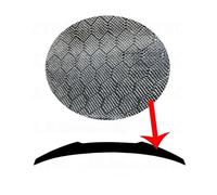 Car Spoiler Compatible For Audi A6 C7 Sedan M4 Style Real Carbon Fiber Material Rear Spoiler Trunk Wing 2012-2015(not S6)(Honeycomb carbon)