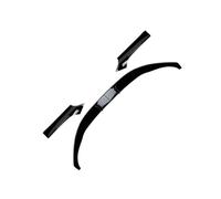 Car Spoiler Cover Guard Deflector Lips For 2 Series F22 F23 M235i M240i for M-Sport 2014 2015 2016 2017 2018 2019 Front Bumper Splitter Diffuser(One Set Gloss Black)