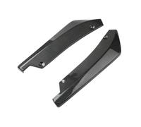 Car Spoiler Diffuser Splitter Scratch Protector Winglets Side Skirt Extension Universal Car Front Rear Bumper Strip Lip Accessories(A carbon fiber)