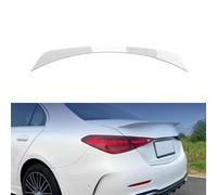 Car Spoiler for Mercedes-Benz Category W206 C200 C260 C300 C63 2022+, Rear Spoiler Wings Rear Trunk Lip Car Accessories, C White