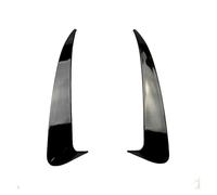 Car Spoiler For Mercedes for Benz C Class W205 C43 C63 for AMG 2014~2019 Car Rear Bumper Spoiler Air for Vent Trim Rear Side for Vent Canard Insert Cover(Black)