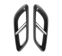 Car Spoiler For Mercedes For Benz E-Class W214 2024+ Rear Exhaust Muffler Tail Pipe Cover 1Pair Tail Exhaust Pipe Frame Trim Racing Spoiler(Carbon Look)