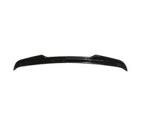 Car Spoiler For Toyota For Yaris GR4 Spoiler MK4 Rear Wing Extension Cap Tail Car Tuning Accessories ABS Carbon Fiber Style Racing Spoiler(Gloss black)