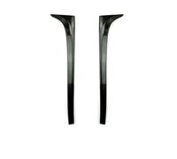 Car Spoiler For VW Accessories For GOLF 7 MK7 GT 2014 2015 2016 2017 2018 Black Rear Window Side Spoiler Wing Trim 2Pcs Tail Wing(OneColor)