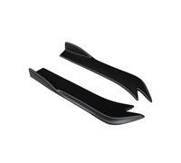 Car Spoiler For VW for Passat CC 2013 2014 2015 2016 2017 2018 Car Rear Wrap Angle Splitters Trunk Lip Spoiler Canard Wing Diffuser Accessories(Matte Black)