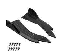 Car Spoiler, Rear Wind Splitter, 1 Pair Car Rear Bumper Diffuser Spoiler, Auto Side Skirt Splitter Canard Protector, Bumper Lip Diffuser, For Enhancing The Diffusion Of High-speed Airflow
