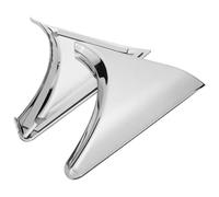 Car Spoiler Rear Wing For Nissan For Qashqai J11 2014 2015 2016 2017 2018 Car ABS Chrome 2Pcs Rear Window Tailgate Spoiler Trims Cover