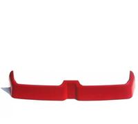 Car Spoiler Roof Spoiler ABS Plastic Rear Trunk Lip Wing Body Kit For VW For Polo MK5 6R 6C 2010 2011 2012 2013 2014 2015 2016 Splitter(Red)
