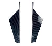 Car Spoiler Side Wing Trim Cover For VW For Golf 8 For MK8 For GTI For GTD For TSI For TDI Canards Splitter 2020 2021 2022 2023 Car Rear Window Side Wing(Carbon Look)