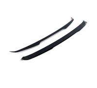Car Spoiler Spoiler For VOLVO XC60 MK2 2017-2022 R-DESIGN Rear Extension Spoiler Cap Wing Tail Sticker ABS Black Carbon Fiber Racing Spoiler