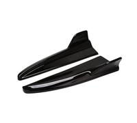 Car Spoiler W205 Rear Bumper Splitter Diffuser Side Spoiler Cover for Mercedes for Benz CClass C180 C200 C300 C63 20152021 Car Accessories(Black)