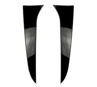 Car Spoiler Wing 2009 2010 2011 2012 2013 2014 2015 For BMW For X1 For E84 Rear Trunk Window Side Spoiler Canard Splitter Wing ABS Materail Gloss Black Spoiler Wing