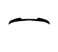 Car Spoiler Wing For Fiesta MK 6/6.5/7/7.5 2008-2017,Aluminum Wing Adjustable Universal Lightweight Car Rear Spoiler, reduce air resistance,A/Black