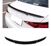 Car Spoiler Wing For Mercedes-Benz C-Class C200L C350el C260L C180L 2022 2023 2024,Spoiler Trunk Rear Spoiler Wing Lip,Adjustable,reinforced structure,sturdy and durable,A/Black