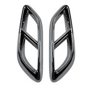 Car Spoiler Wing For Mercedes For Benz For CLE Coupe Rear Pipe Tail Muffler Tips Cover Trim Sticker 2024+ C236 CLE260 300 For CLE53 For AMG Spoiler Wing(Sliver)