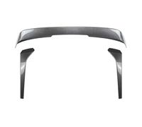 Car Spoiler Wing For VW For Tiguan For MK2 2017-2023 Car Tail Wings Fixed Wind Spoiler Rear Side Wing Auto Decoration Accessories Rear Spoiler Side Wing(3pcs Carbon)