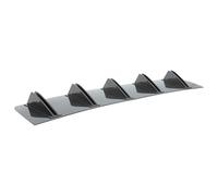 Car Spoiler Wing Universal Car Rear Bumper Lip ABS Rear Shark Chassis Fin Style Curved Bumper Lip For A6 For A4 For A5 Spoiler Wing(OneColor)