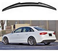 Car Spoilers for Audi A4 B8 4-Door 2008-2011 | Car Rear Boot Spoiler, Tail Wing, Boot Lip, Trim, Car Style Refurbishment Kit