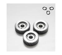 Car Spoke electronic starter Clutch Gear 25/34/36 Teeth Steel/Nylon Substitute Driving Gear Lithium Battery Vehicle Gear CZAOINCU(34 Teeth 3PCS)