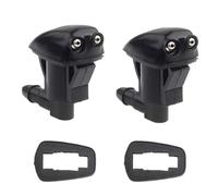 car Spray Nozzle 4pcs Universal Black Auto Car Front Windshield Washer Wiper Spray Nozzle Set windscreen Wiper