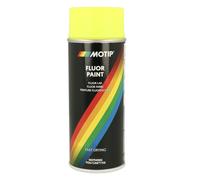 Motip Fluorescent Spray Paint - Yellow - 400 ml