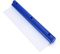Car Squeegee 12 Inch Flexible T-Bar Water Blade Silicone Squeegee for Car or Home Glass Blue Handle
