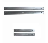 Car Stainless Steel Door Sill Strips For SEAT ARONA FR 2017 2018-2024, Threshold Protector Anti-Slip Kick Plates Welcome Pedal Scuff Guard Accessory,Silver