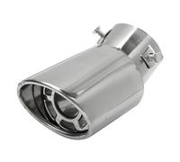 Car Stainless Steel Exhaust For Accord For Urban For Element For Step For REMIX For CRV For Brio For 3R-C Car Exhaust Muffler Tip Round Stainless Steel Pipe(Silver C)