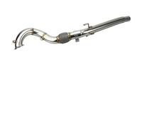 Car Stainless Steel Exhaust Pipe 2.5inch Engine Catless Down PipesCar Exhaust Downpipe For VW For Golf For MK7 For Jetta For A3 For Skoda For Kodiaq For Mk1 For MQB Car Pipe Exhaust
