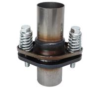 Car Stainless Steel Exhaust Pipe Exhaust Spherical Joint Welded Stainless Steel Muffler Repair Flange Spring Bolt Tool Car Pipe Exhaust