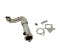Car Stainless Steel Exhaust Pipe Stainless Steel 2.5" Turbo Exhaust Downpipe 1992-2001 For Civic For Acura For Integra For B/D Series B16 B18 D16 Car Pipe Exhaust