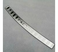 Car Stainless Steel Rear Bumper, for KIA CARENS 2013-2022 Boot Door Sill Stickers Protective Plate Tail Trim Guard Cover Styling Decorative Strips Accessories