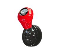 Car Start Button Cover, All-Metal Alloy Frame with Protective Padding, Smooth Operation Ignition Lever Decor Upgrade for Most Vehicles (red)