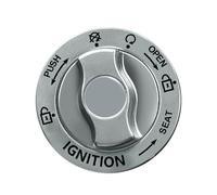 Car Start Button Cover Alloy Ignition Cover - Car Engine Start Stop Buttons Covers Interior Protective, Zinc Alloy One-Key Starts Buttons Covers - Cars Ignition Button Protective