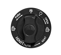 Car Start Button Cover Alloy Ignition Cover - Car Engine Start Stop Buttons Covers Interior Protective, Zinc Alloy One-Key Starts Buttons Covers - Cars Ignition Button Protective