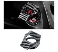 Car Start Button Cover, for Hyundai Kona Electric 2018-2025 Engine Start/Stop Button Cover Anti-Scratch Car Engine Switch Decoration Cover Push,A