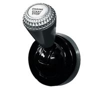 Car Start Button Cover - Metal Ignition Joystick Sticker | Self-Adhesive Car Joystick Starter | for SUV RV Tractor Trailer Automotive Vehicles