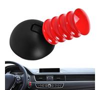 Car Start Button - Spiral Lever Gadget | Ergonomic Metal Cover | Installation without Drilling Tool for Interior Vehicle Sedan Cars Family Friends Men Women Lovers Accessory