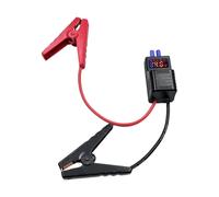 Car Start Power Clamp with Fire Cable, Intelligent Clamp Booster, Jumper Cable Clip, 650a, Compact & Portable Design, Reverse Polarity Protection, for SUV Truck Motorcycle