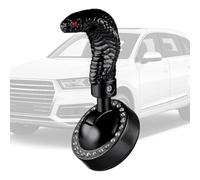 Car Start Stop Button - 1 Piece Decorative Snake Design Pushbutton Cover, Zinc Alloy Joystick Starter Protector With Mechanical Action, Auto Accessory, Styling Guard For Trucks, Trailers And RVs