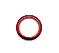 Car Start Stop Button Ring Cover Trim Auto Engine Ignition Button Sticker For Nissan For Qashqai For J11 For Lafesta For Murano For X-Trail Car Trim Interior(Red)
