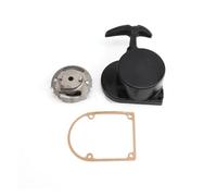 Car Starter Alloy Pull Starter For 49cc 66cc 70cc 80cc Engine Bicycle Push Bike Pull Recoil Starter Handle Pulling Device Engine Starting Starters(Black)