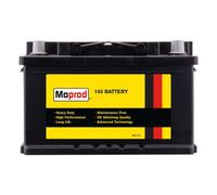 Car Starter Battery 100 66Ah 550A Cca 12V T1 Terminal Lb3 Moprod Mbt1003